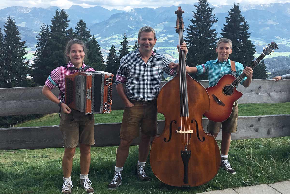 Frühschoppen auf der Alpe in Immenstadt