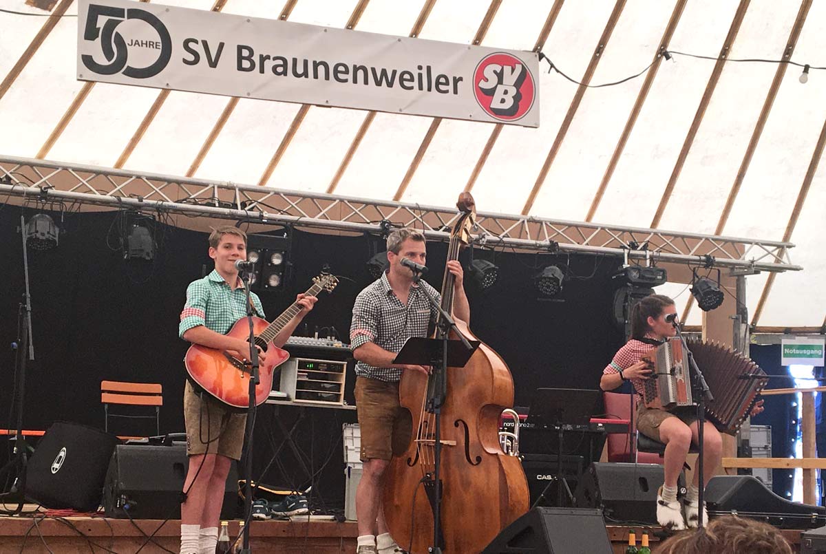 Frühschoppen Vereinsfest Braunenweiler