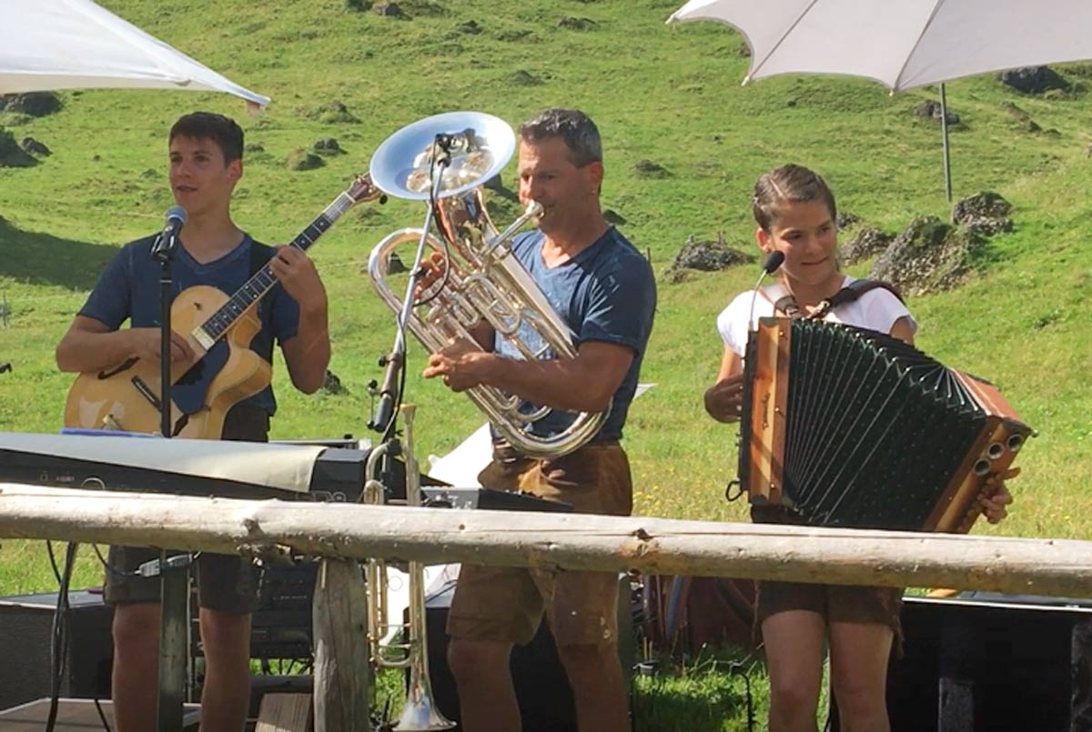 Frühschoppen in Alpe in Oberstaufen